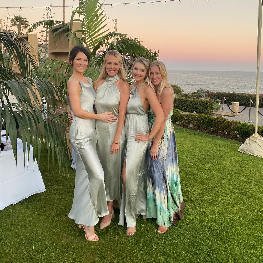 Custom Renee Gown - SIZE 2 / Capri Blue / Shiny - Picture 5 of 9